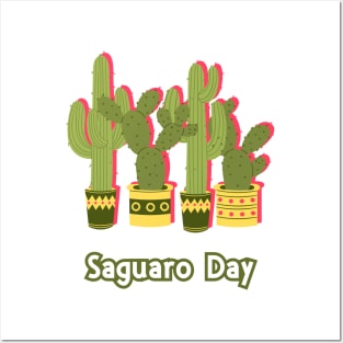 saguaro national park day Posters and Art